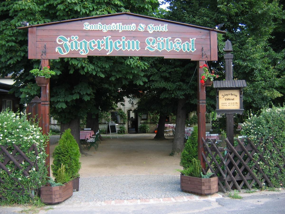 Hotel Jaegerheim Loebsal à Lobsal Extérieur photo
